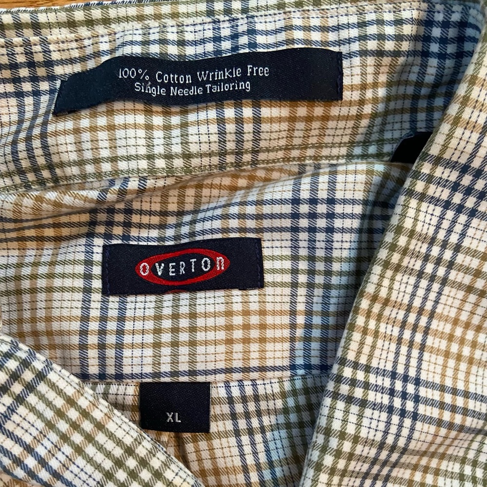 Mens Overton button down shirt